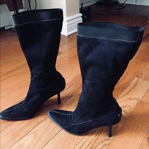 Anne Klein Black Boots